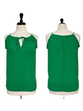 Massimo Dutti Sleeveless Top Ruffle